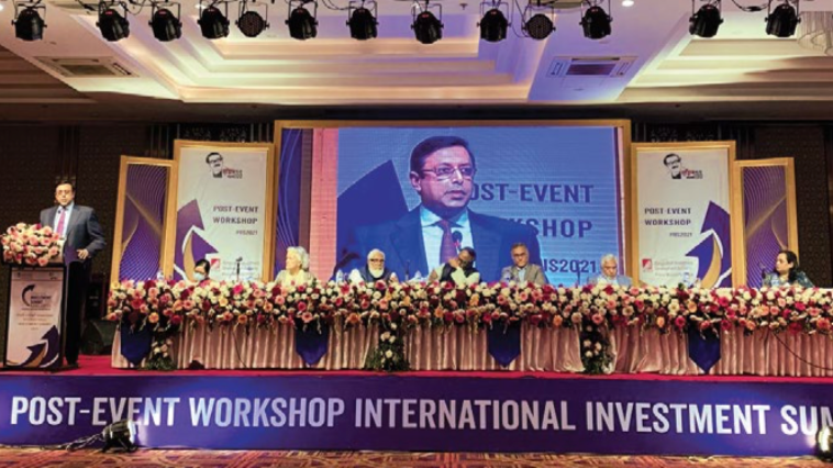 FICCI President’s participation in the Post Event Workshop on International Investment Summit Bangladesh 2021